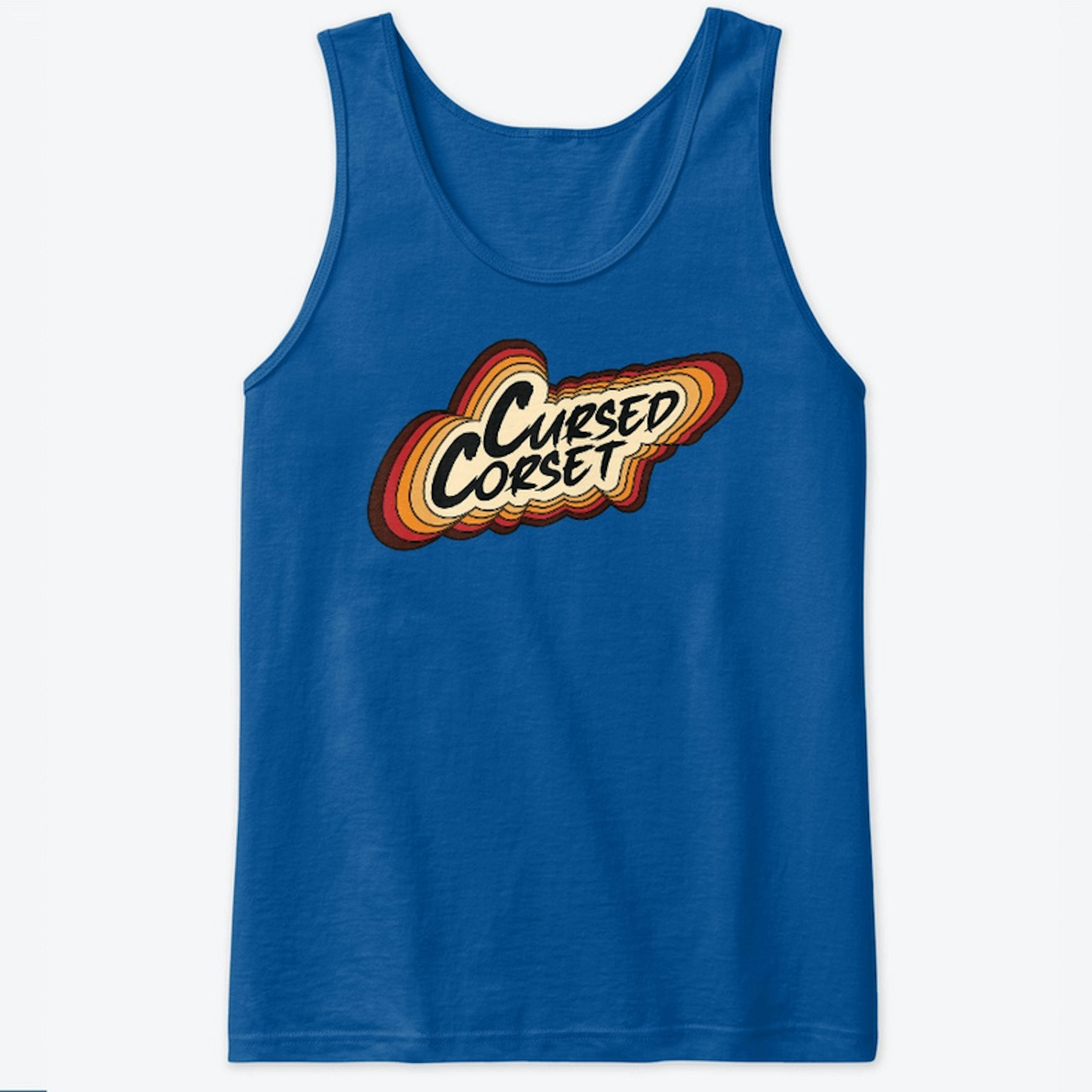 Cursed Corset Retro Men's Tank Top