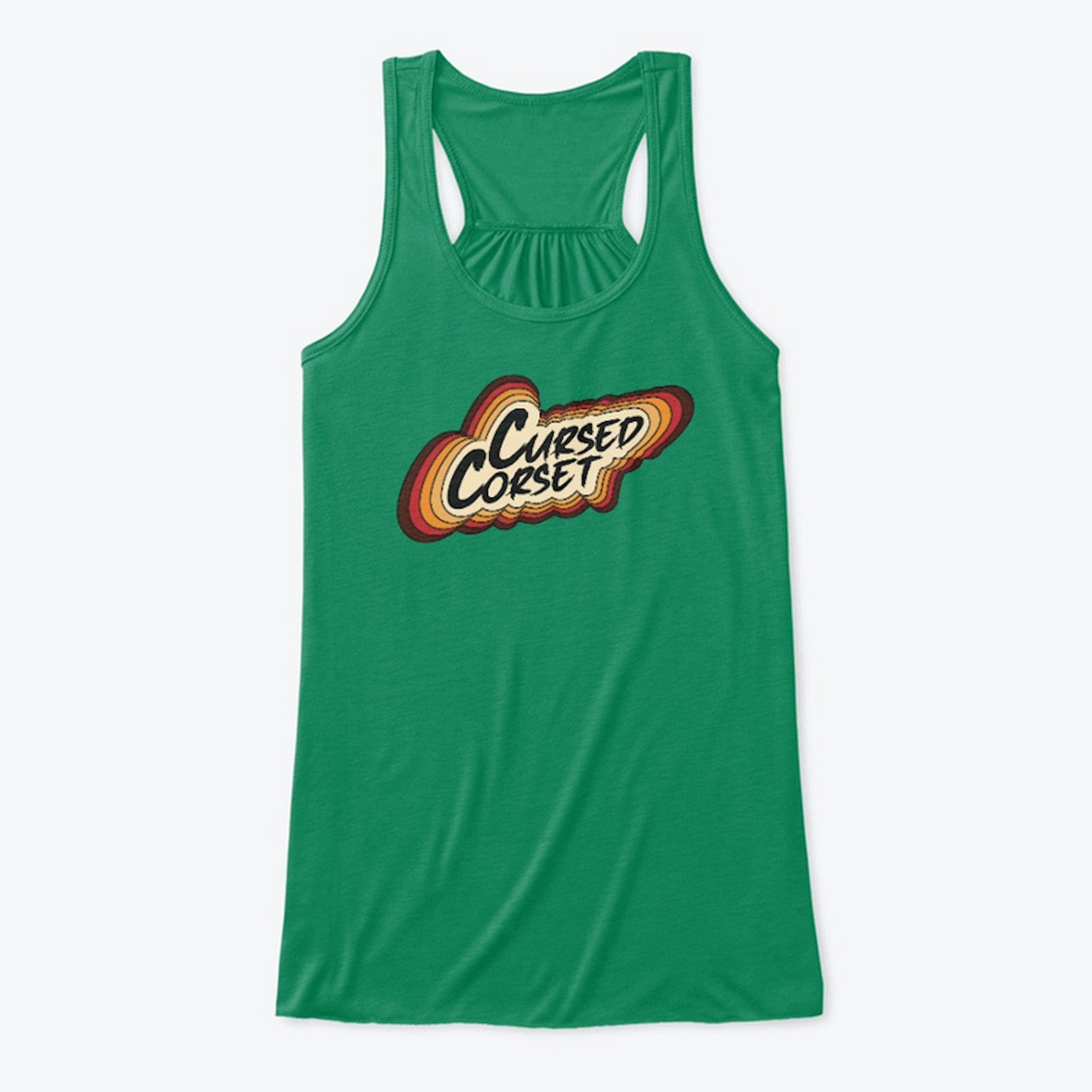 Cursed Corset Retro Logo Tank Top
