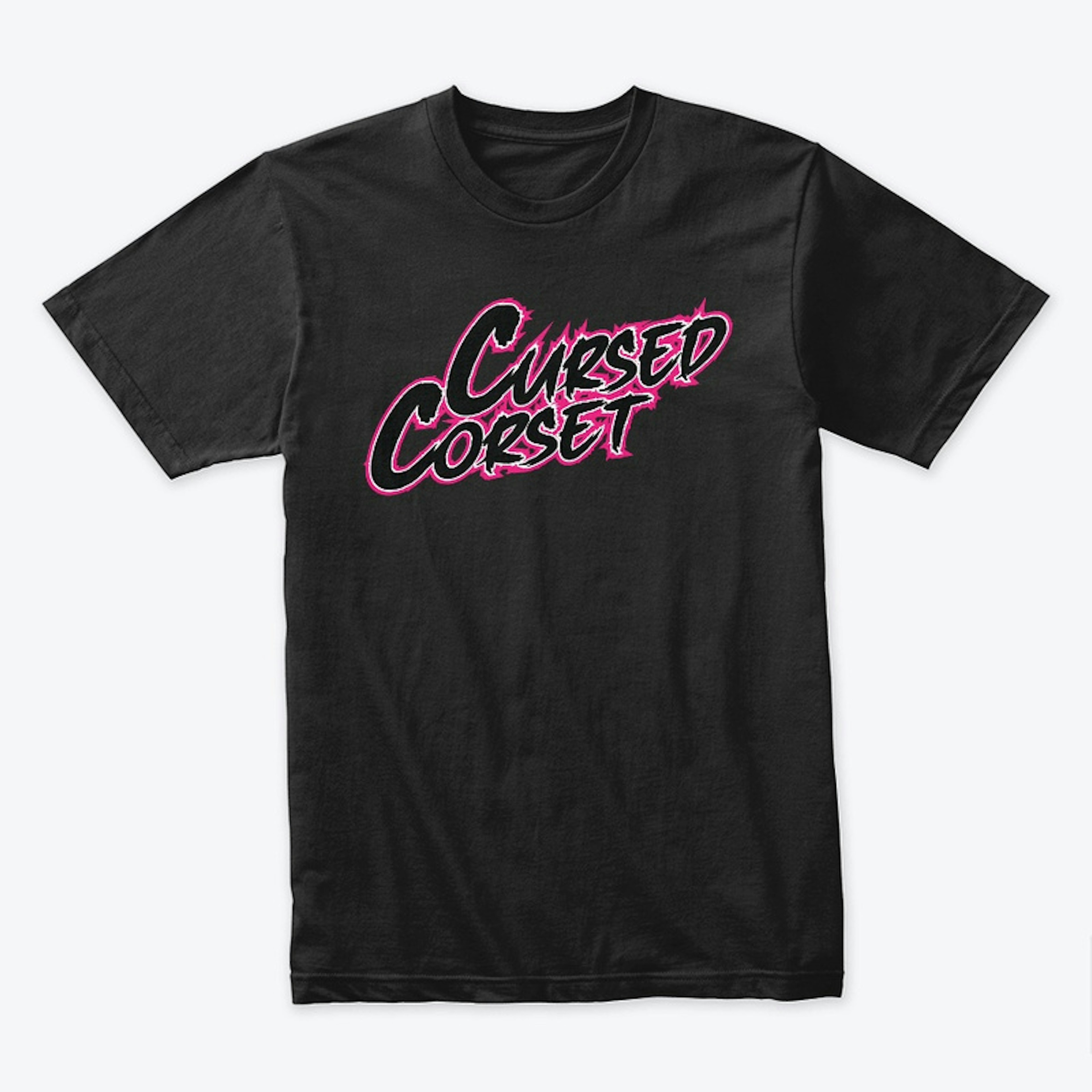 Cursed Corset Pink Electric Logo