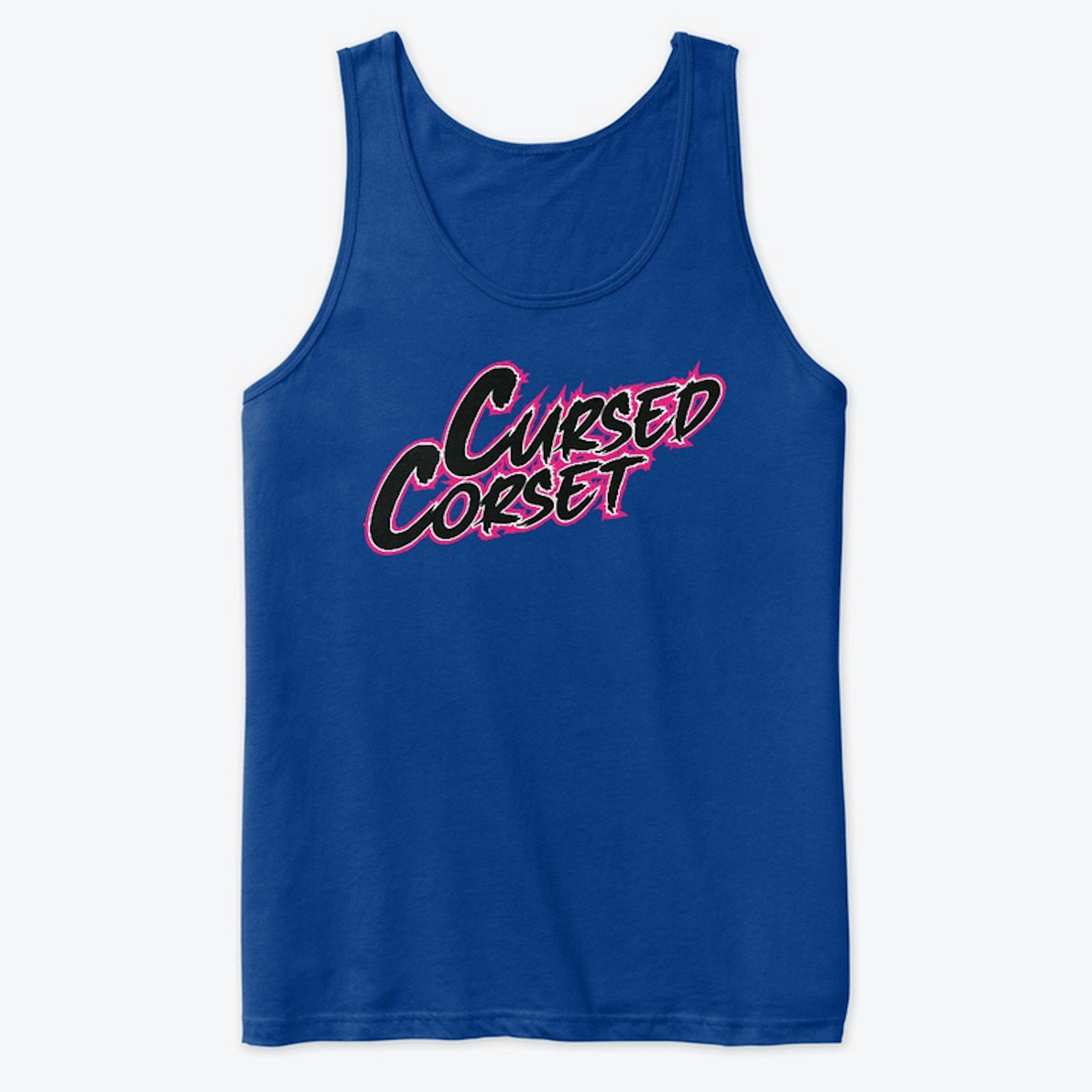Cursed Corset Logo Men's Tank