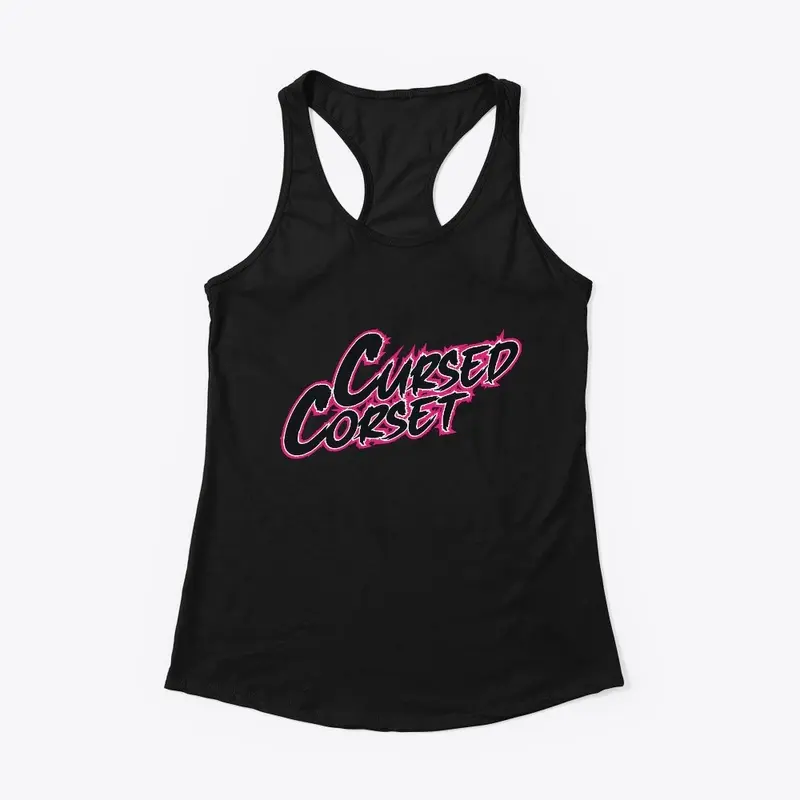 Cursed Corset Pink Electric Logo